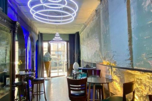 На Саксаганського відкрили італійську джелатерію Gelato Mamma