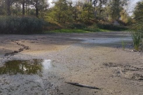 У висохле озеро Синє зливатимуть артезіанську воду: для чого