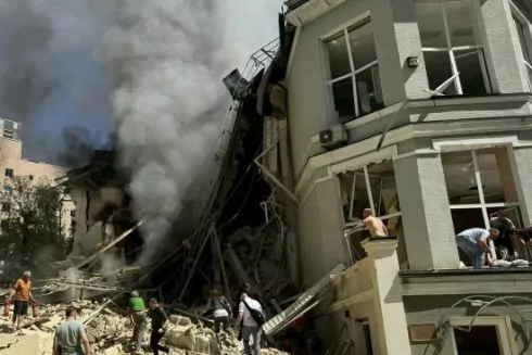 &ldquo;Охматдит&rdquo; оголосив тендер на 9,5 млн грн на протиаварійні роботи у пошкодженому рф корпусі лікарні