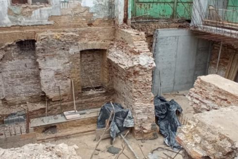 Кияни закликають зберегти фундаменти палацу Розумовського і створити “живий музей історії” — петиція