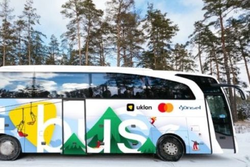 Uklon запускає щотижневий автобус із Києва до Буковеля