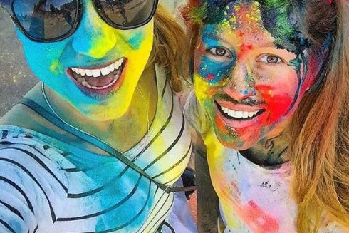 Kiev Kustom Kulture, фестиваль Made in Ukraine, Кольоровий забіг