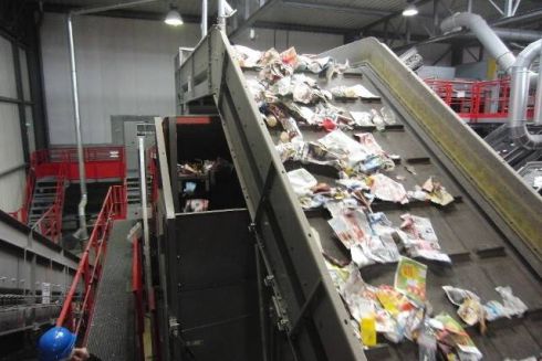 В Тернополе запустили мусоросортировочную линию