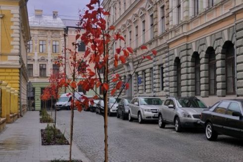 В Черновцах отремонтировали улицу Банковую: как она теперь выглядит