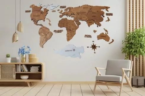 Украинская карта-конструктор с древними континентами собрала на Kickstarter $20 000