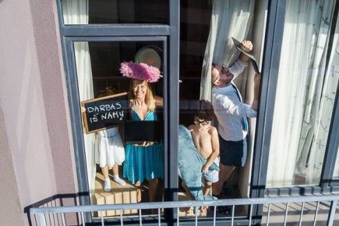 Литовський фотограф зробив проєкт про людей на карантині