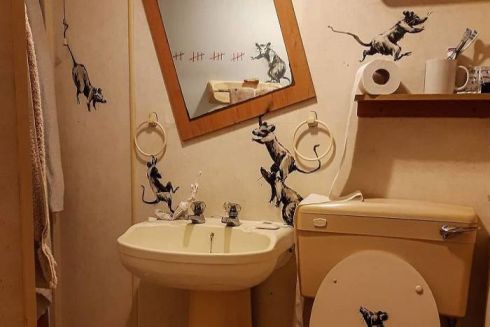 Instagram дня: Бенксі працює вдома