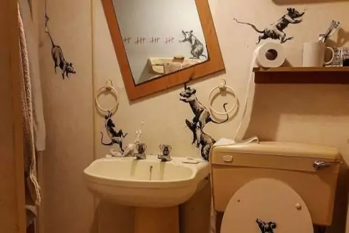 Instagram дня: Бенксі працює вдома