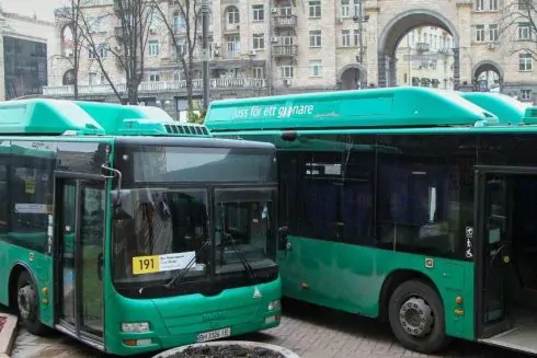 В Киеве вместо маршруток запустят 29 немецких автобусов MAN