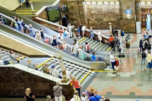 На Центральном железнодорожном вокзале в Киеве установят новые эскалаторы