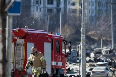 Враг оставил в Киеве несколько сотен мин, которые не детонировали. Возвращаться в город пока небезопасно