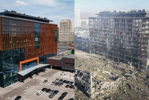 Обстрелянный россиянами ТРЦ Retroville полностью возобновил работу