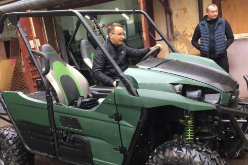 Фото. Студент зі Львівщини створив баггі для військових