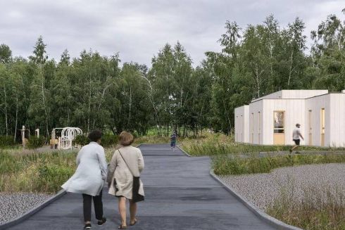 IKEA обеспечит мебелью дома в городке для переселенцев от Balbek Bureau