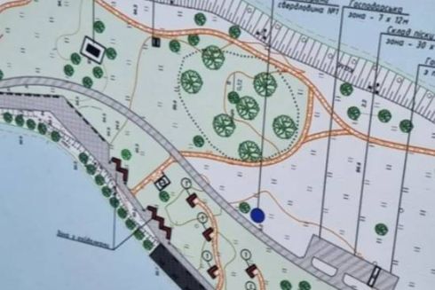 Якою буде зона відпочинку на Оболонському острові &ndash; з&lsquo;явився план благоустрою