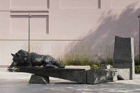 Як виглядатиме сквер імені Дмитра &ldquo;Да Вінчі&rdquo; Коцюбайла у Києві: візуалізації