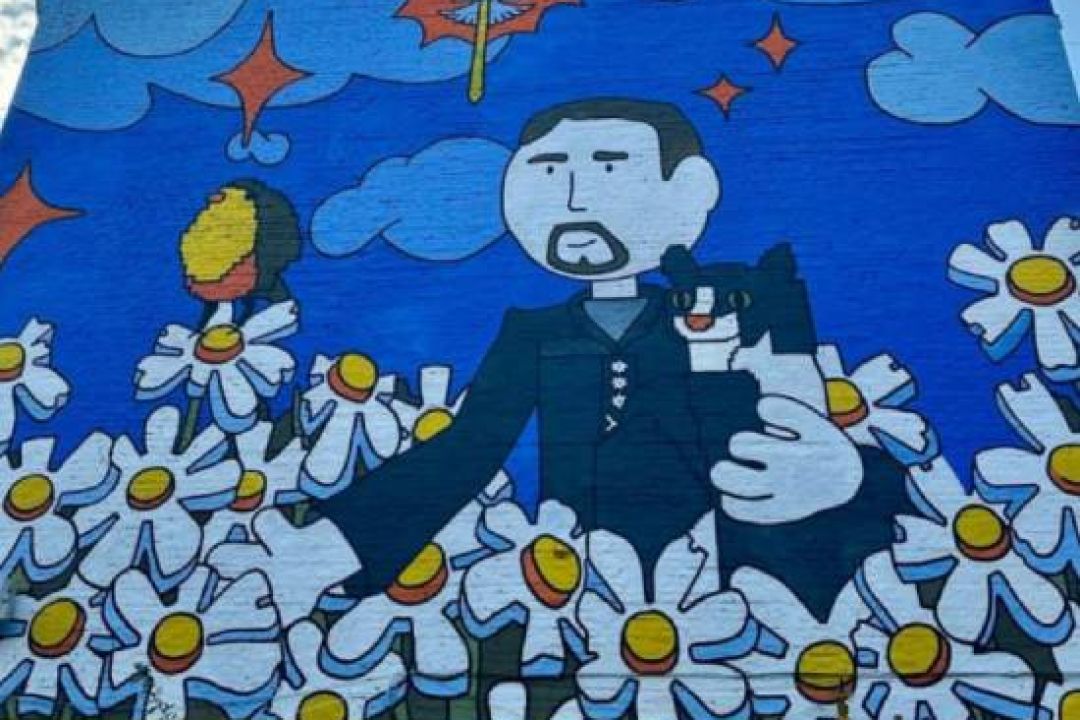 У Києві з’явився мурал з Кирилом Будановим: де він знаходиться