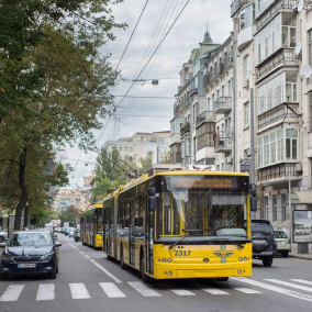 В Киеве возобновили работу еще два троллейбуса: до Майдана и Лукьяновской площади