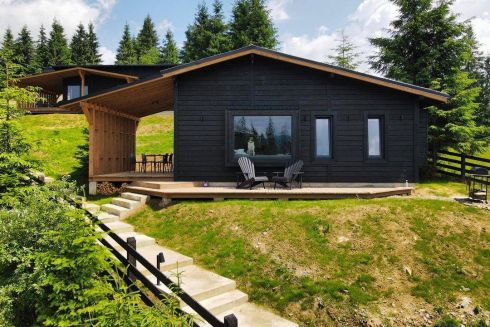 11 домов в Карпатах с хорошим дизайном и пейзажами