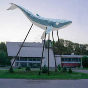 Медиа-скульптуру кита из переработанного пластика установят на ВДНХ