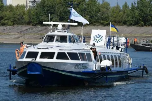 Из Киева в Канев запустили скоростной теплоход &laquo;Ракета&raquo;