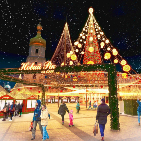 Какой будет новогодняя локация на Софийской площади в этом году