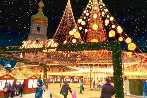 Какой будет новогодняя локация на Софийской площади в этом году