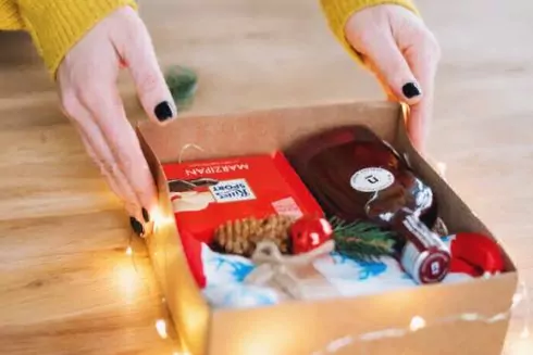 Подарки на Новый год: Еда и алкоголь