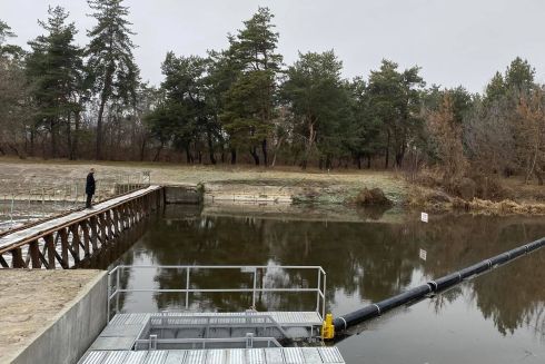 У Харкові встановили першу в Україні систему очищення річок Trash Killer: ось як вона працює
