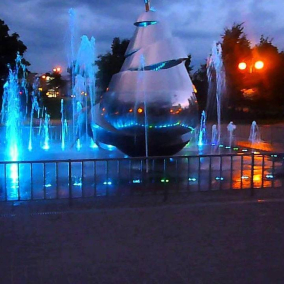 В парке «Позняки» отремонтируют фонтан «Груша». Он станет светомузыкальным
