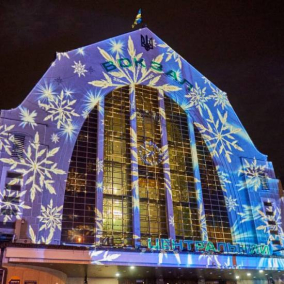 На железнодорожном вокзале Киева откроют интерактивную рождественскую выставку «Звезда восходит»