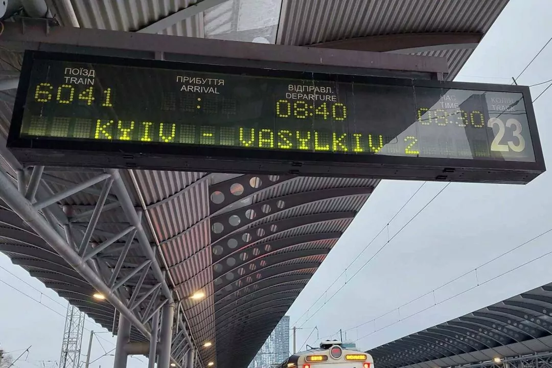 Новая электричка из Василькова в Киев будет бесплатной до конца января