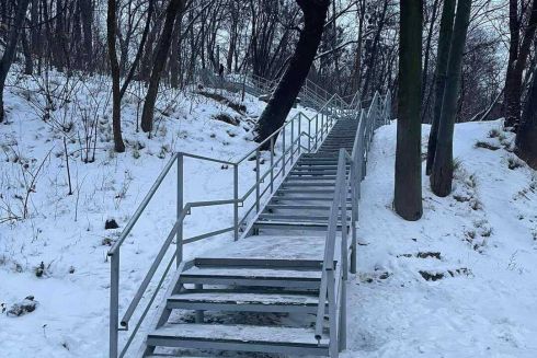 В Киеве завершили обустройство экопарка «Сырецкий яр»: что в нем сделали
