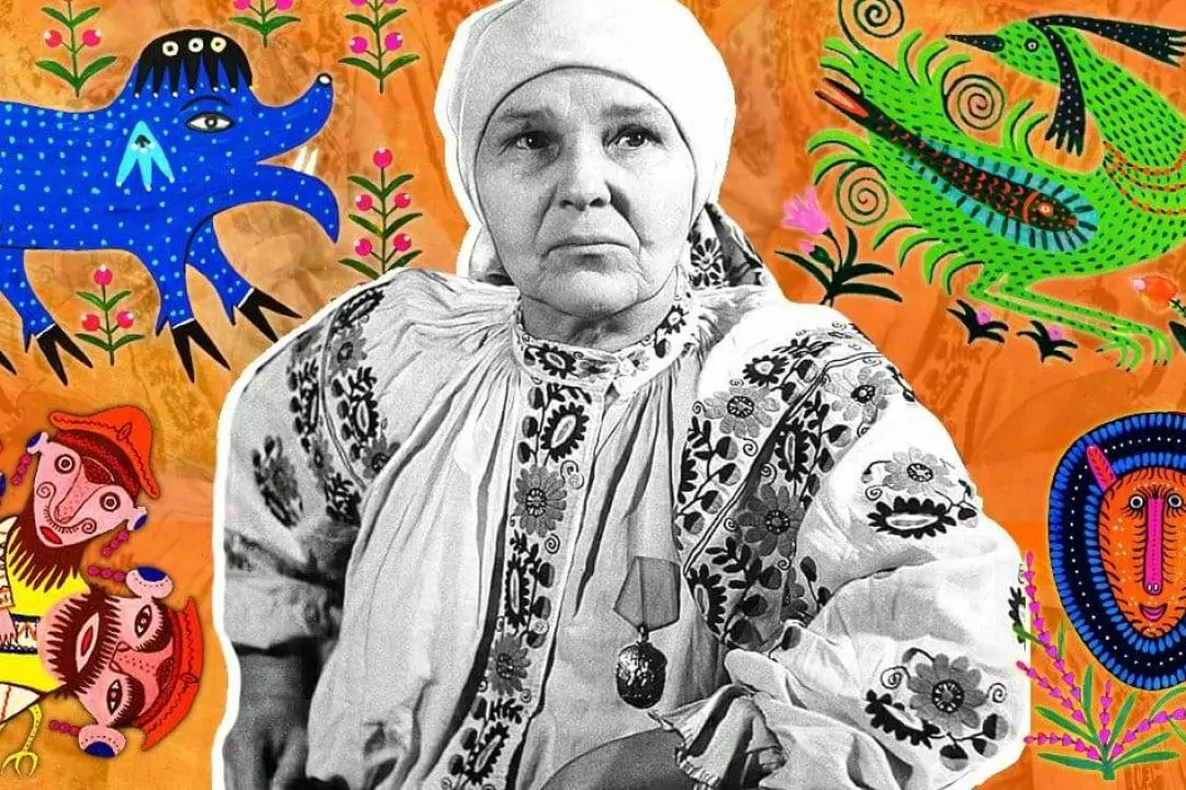 Через напад Росії згоріли картини художниці Марії Примаченко