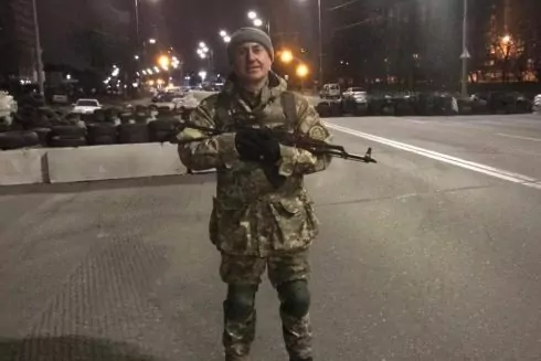 &laquo;Я вернулся в Киев из Индии, чтобы защищать город&raquo;: История ITшника Андрея Галича, который стал рядовым солдатом Теробороны