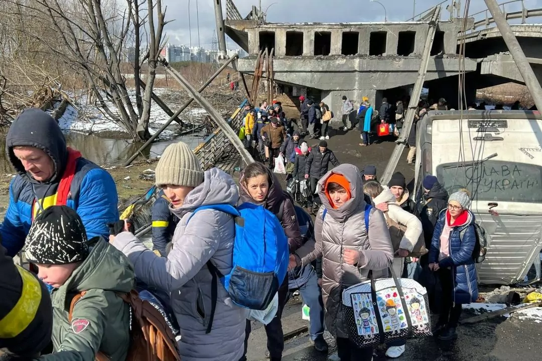 В Киевской области продолжается эвакуация: точки сбора населения