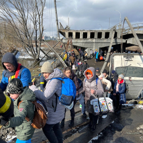 На Київщині триває евакуація: точки збору населення