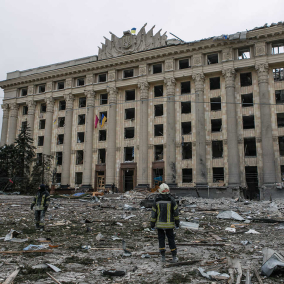 Здание Харьковской ОГА могут снести. Эксперты пришли к выводу, что его невозможно восстановить