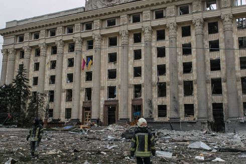 Будівлю Харківської ОДА можуть знести. Експерти дійшли висновку, що її неможливо відновити