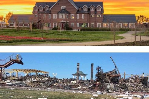 Вражеские войска уничтожили «Добропарк» в Киевской области