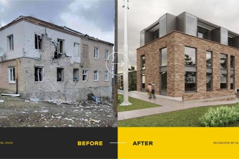 Как могут выглядеть разрушенные в Украине здания после восстановления &mdash; архитекторов приглашают поучаствовать в кампании #ReCreateUA