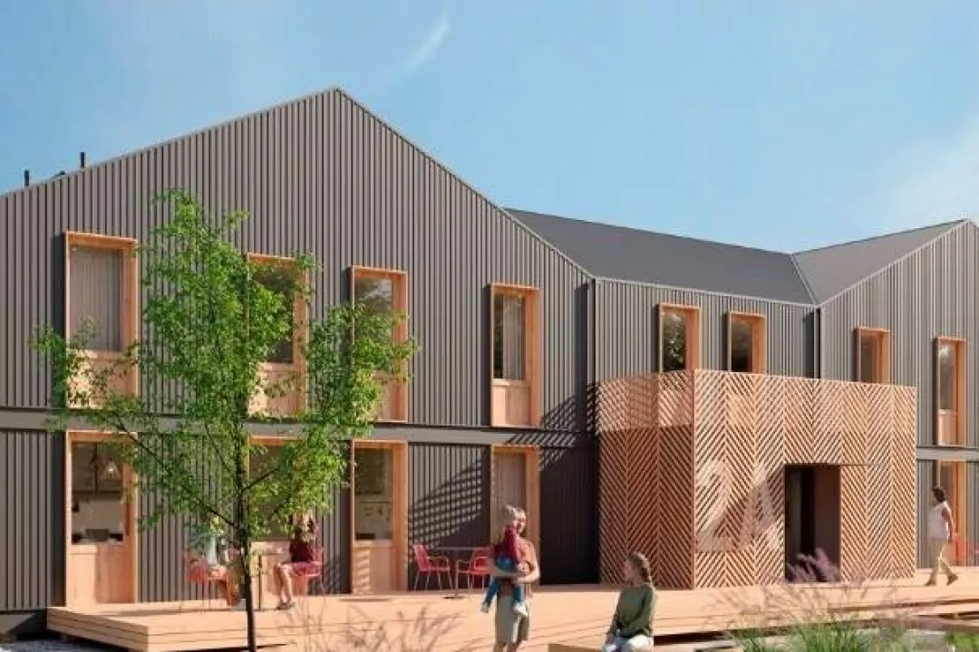 KYB Architects создали проект временного жилья Oselya: визуализации