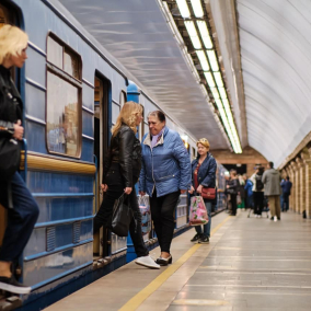 В киевском метро увеличивают интервалы движения поездов