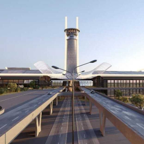 Архітектори розробили проєкт пасажирського терміналу в Гостомелі: як він може виглядати