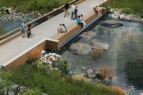 Зони для відпочинку на пагорбах та велодоріжки: дивіться, яким стане оновлений найбільший парк у Чернівцях