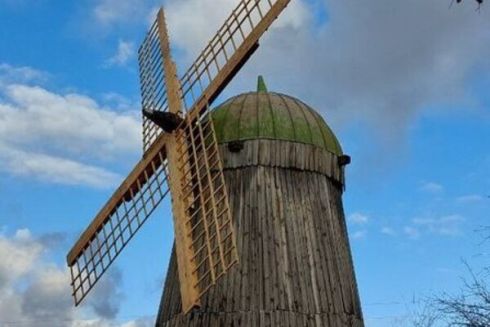 На Черкащині відновили 200-літній вітряк, який зберігся з дитинства Тараса Шевченка