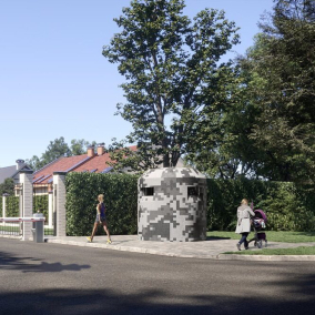 Архитекторы из Днепра разработали уличные модули-укрытия