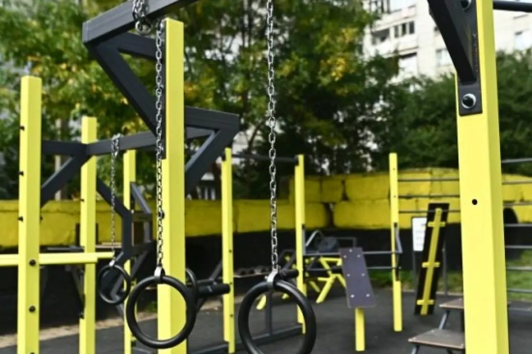 У Львові відкрили перший вуличний майданчик Strong Workout: фото