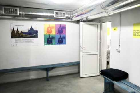 Во Львове оборудовали укрытие автоматической системой открывания дверей от Ajax