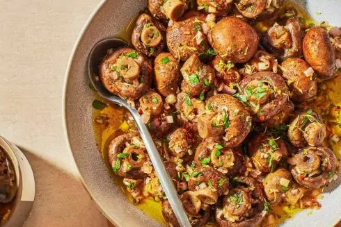 Швидка закуска із грибів &mdash; італійський рецепт від Марко Черветті